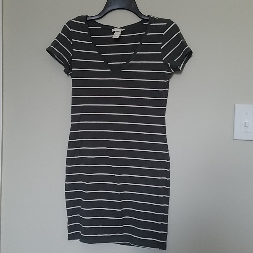 Olive/hunter green tshirt dress